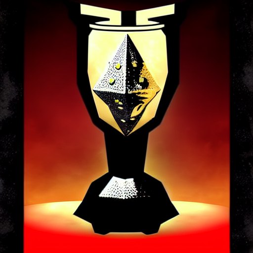 ((golden goblet)), item, object, shiny, rpg item, dnd style, realistic, ink, bloom, white background, clear background, by Ted Nasmith