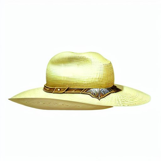 ((straw hat)), item, object, rpg item, dnd style, ancient, realistic, white background, clear background, by Ted Nasmith